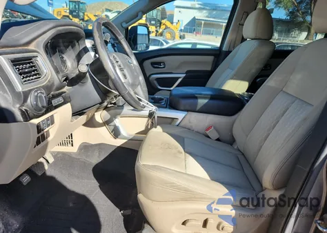 2017 Nissan Titan Sv from USA, damaged, VIN 1N6AA1E56HN500512